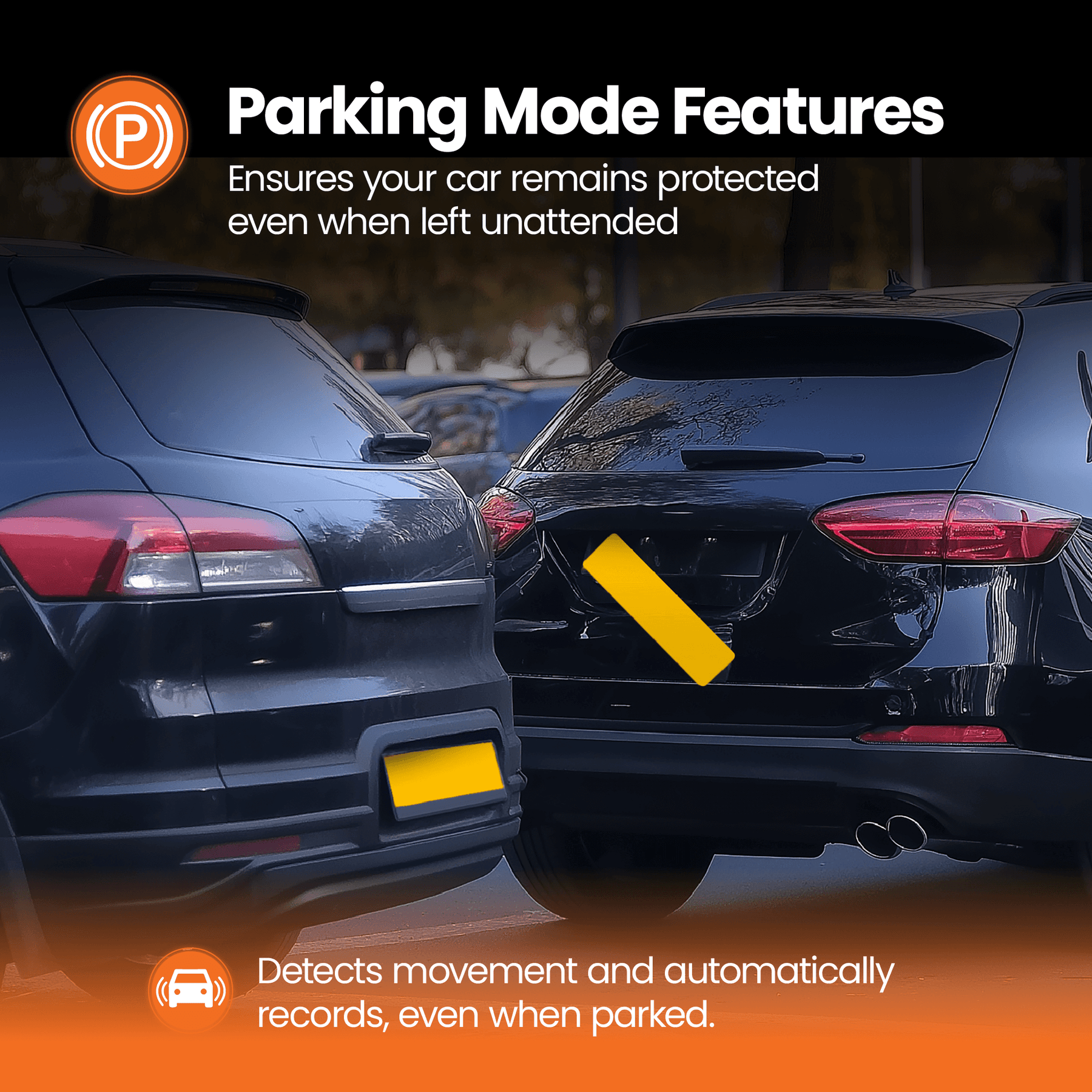 New- Road Angel Halo Play 4K Dual Dash Cam with 3.2" Screen & 64GB SD Card & Hardwiring Kit Bundle